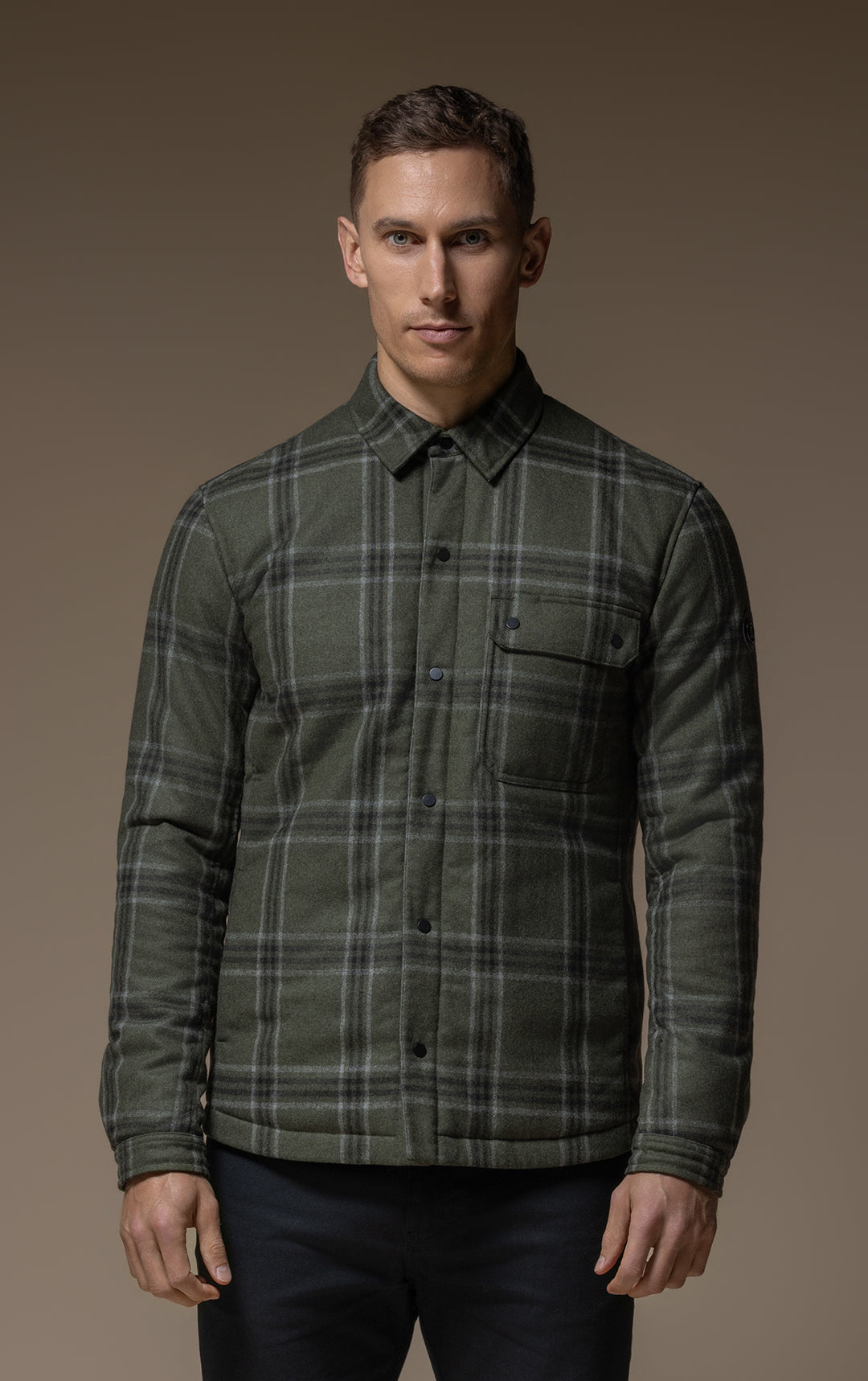 PRIMALOFT PLAID SHACKET