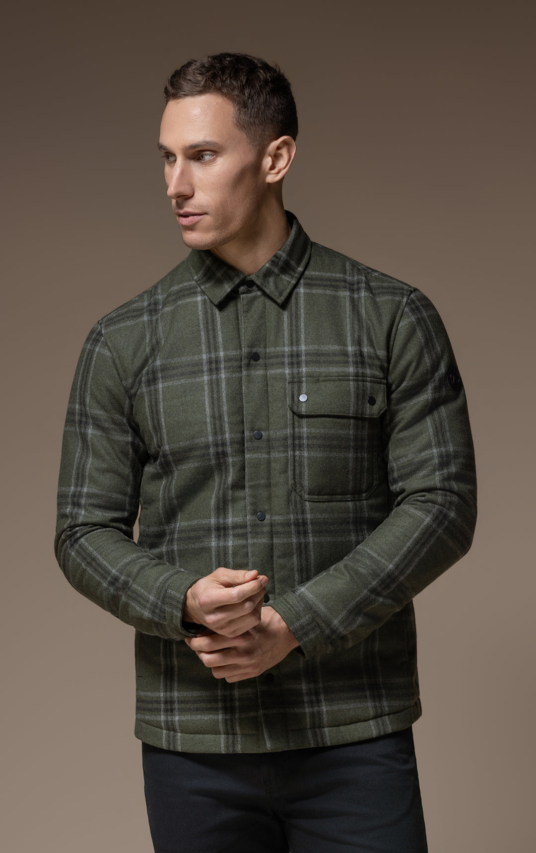 PRIMALOFT PLAID SHACKET
