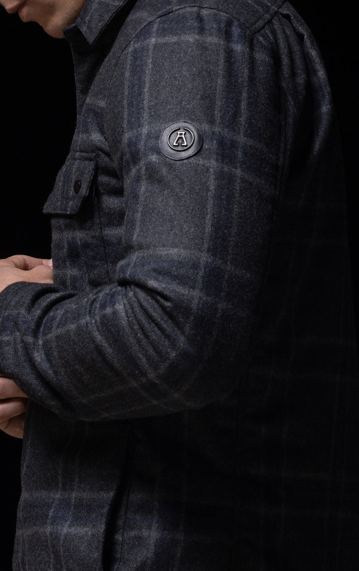 PRIMALOFT PLAID SHACKET