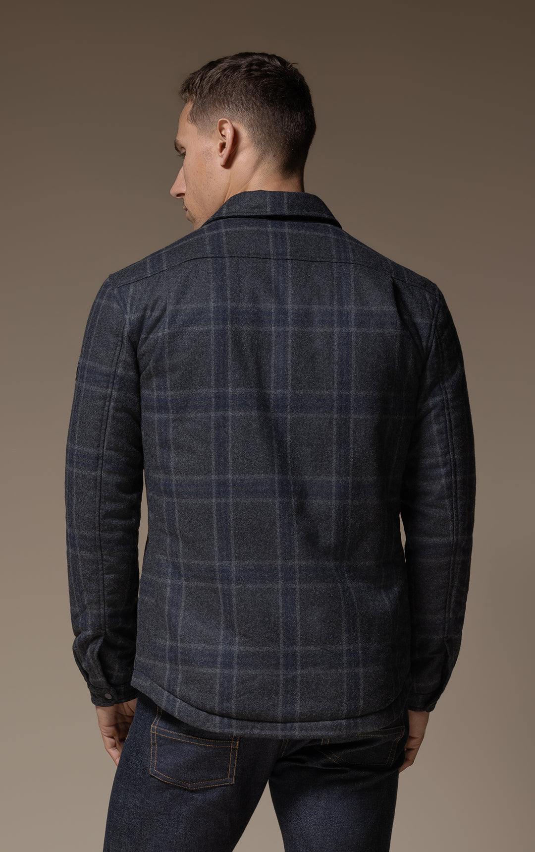 PRIMALOFT PLAID SHACKET