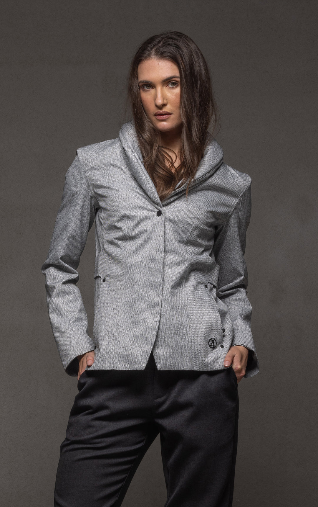 TECHNICAL TWEED JACKET