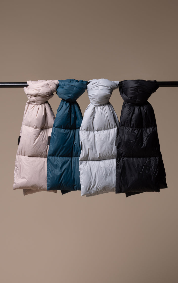 DOWN POCKET SCARF