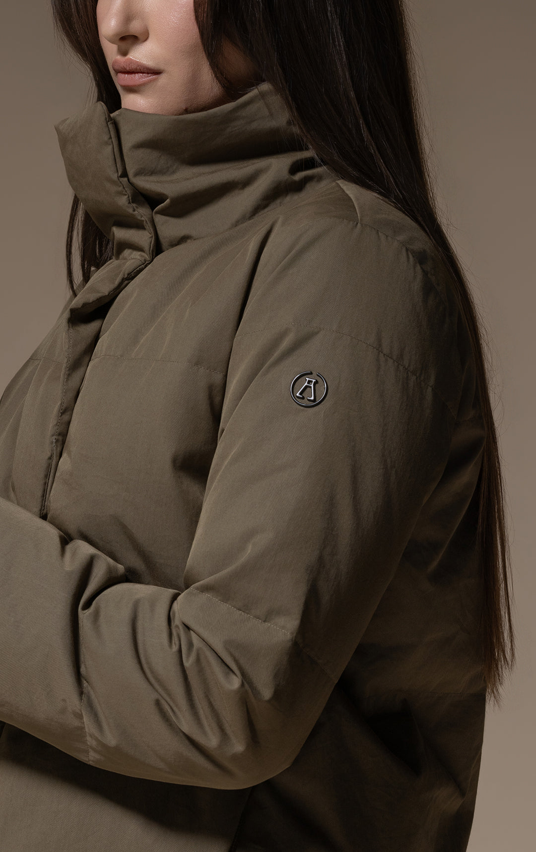 HIGH COLLAR DOWN JACKET