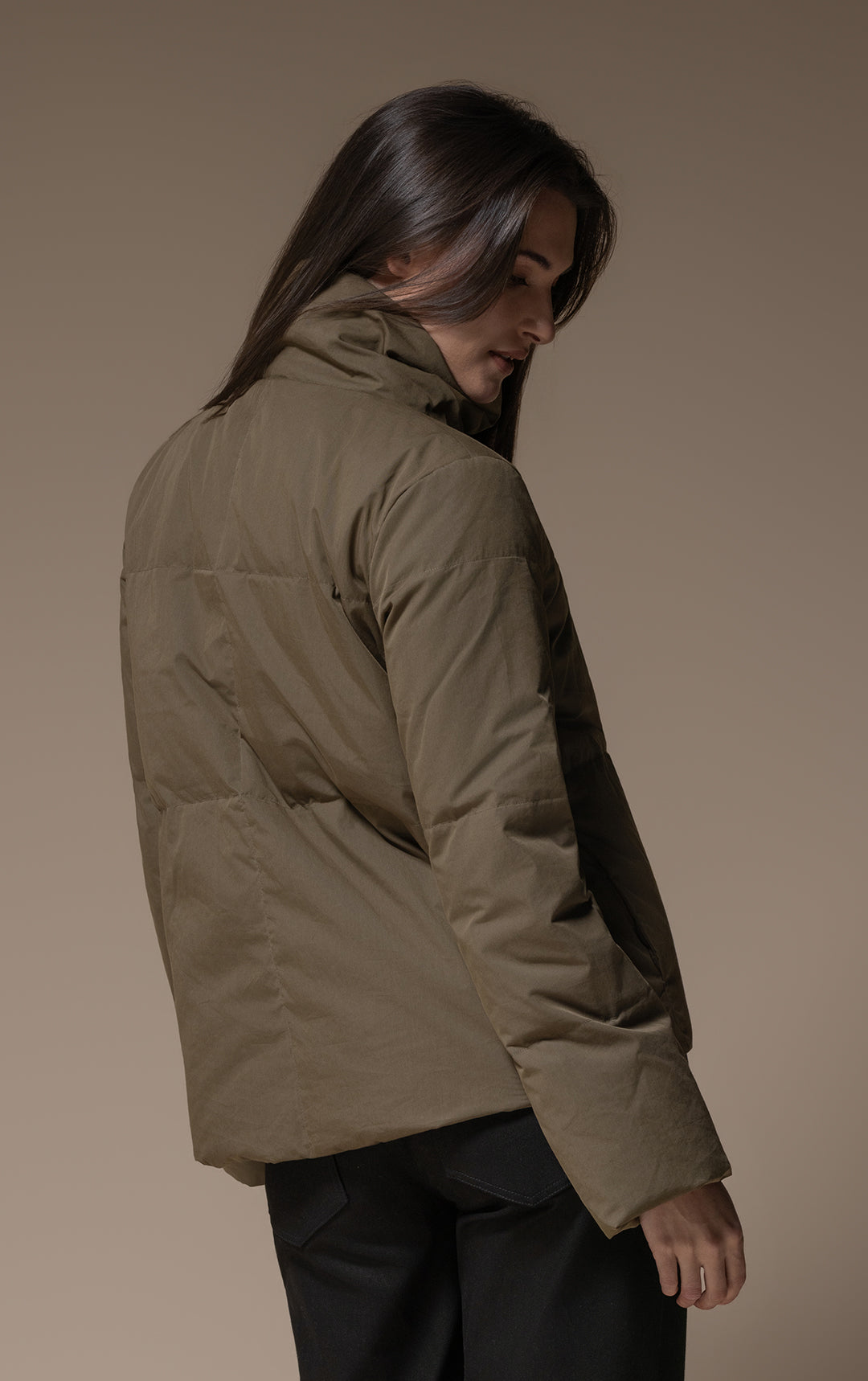 HIGH COLLAR DOWN JACKET