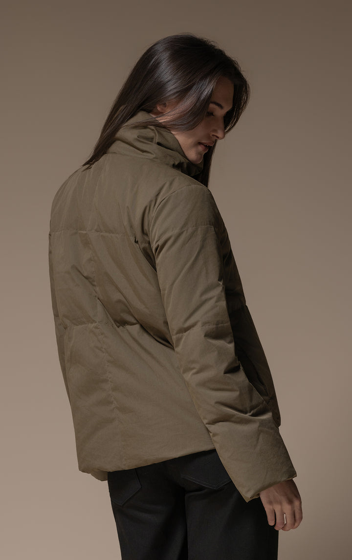 HIGH COLLAR DOWN JACKET
