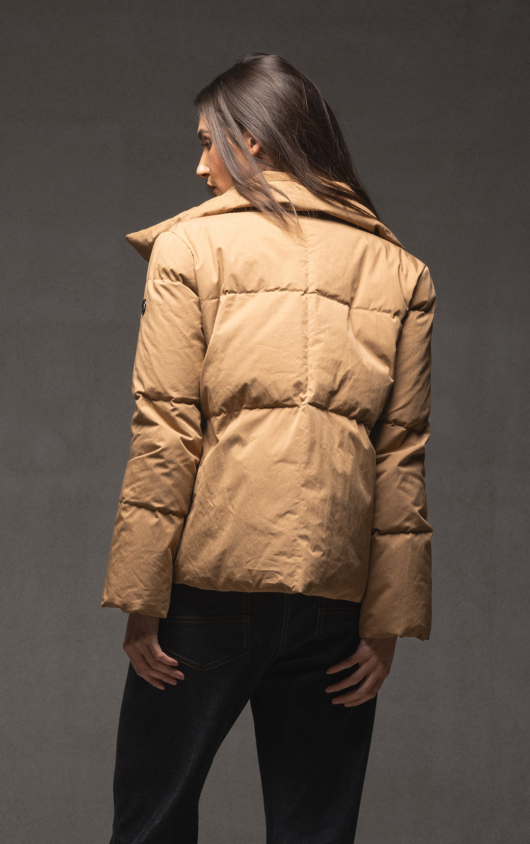 HIGH COLLAR DOWN JACKET
