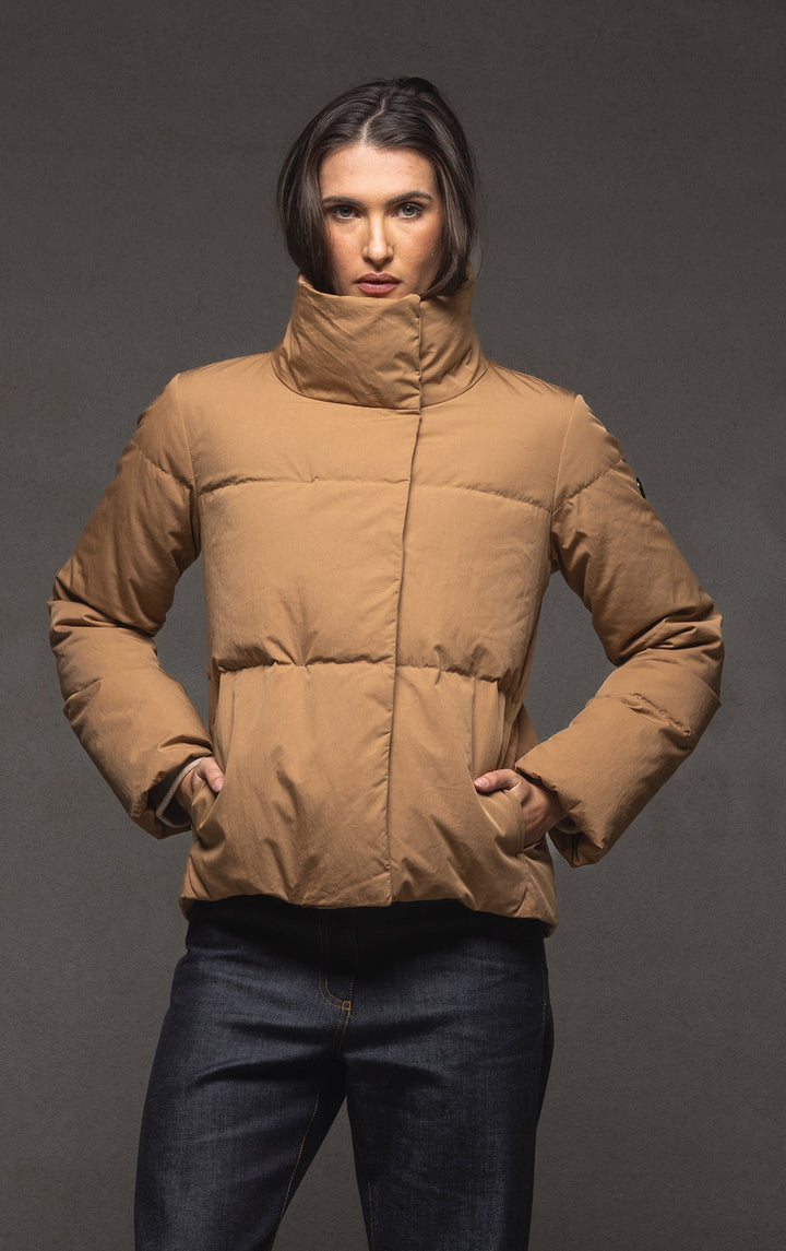 HIGH COLLAR DOWN JACKET