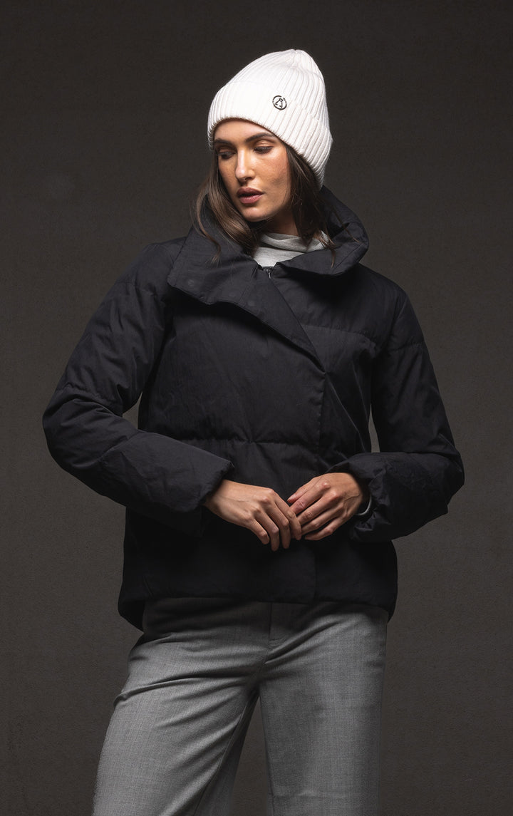 HIGH COLLAR DOWN JACKET