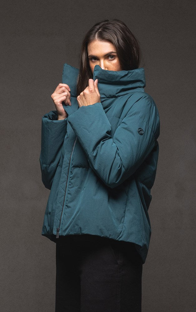 HIGH COLLAR DOWN JACKET - CLEARANCE