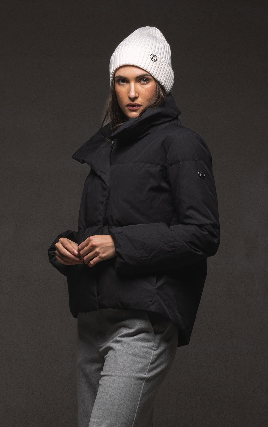 HIGH COLLAR DOWN JACKET