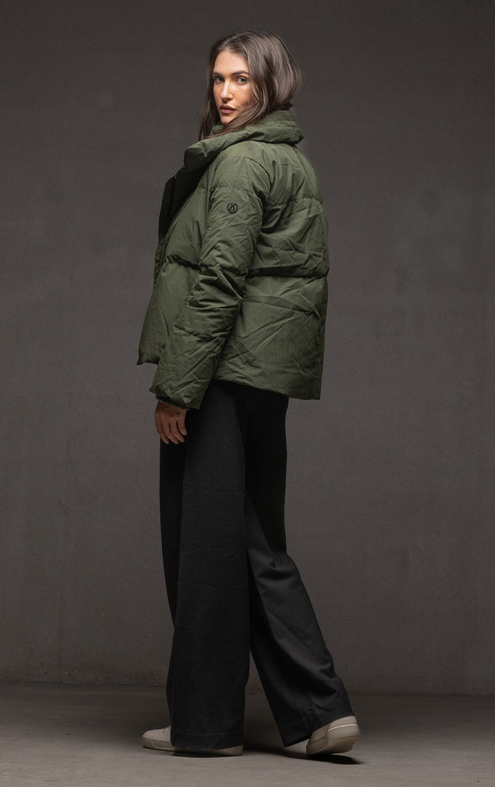 HIGH COLLAR DOWN JACKET