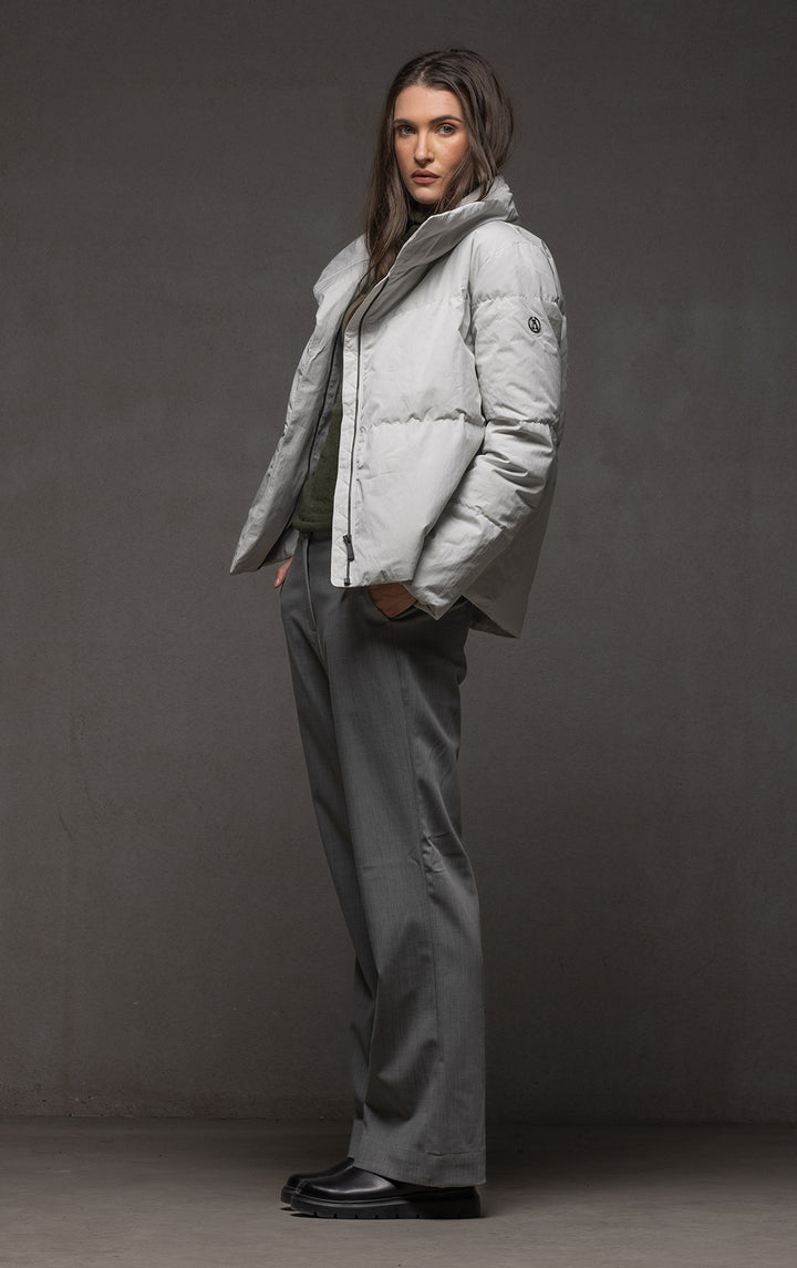 HIGH COLLAR DOWN JACKET