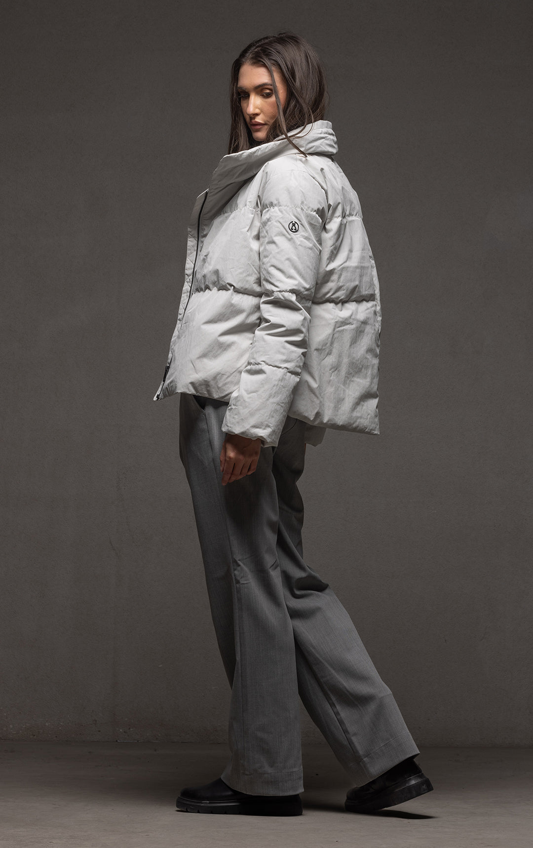 HIGH COLLAR DOWN JACKET