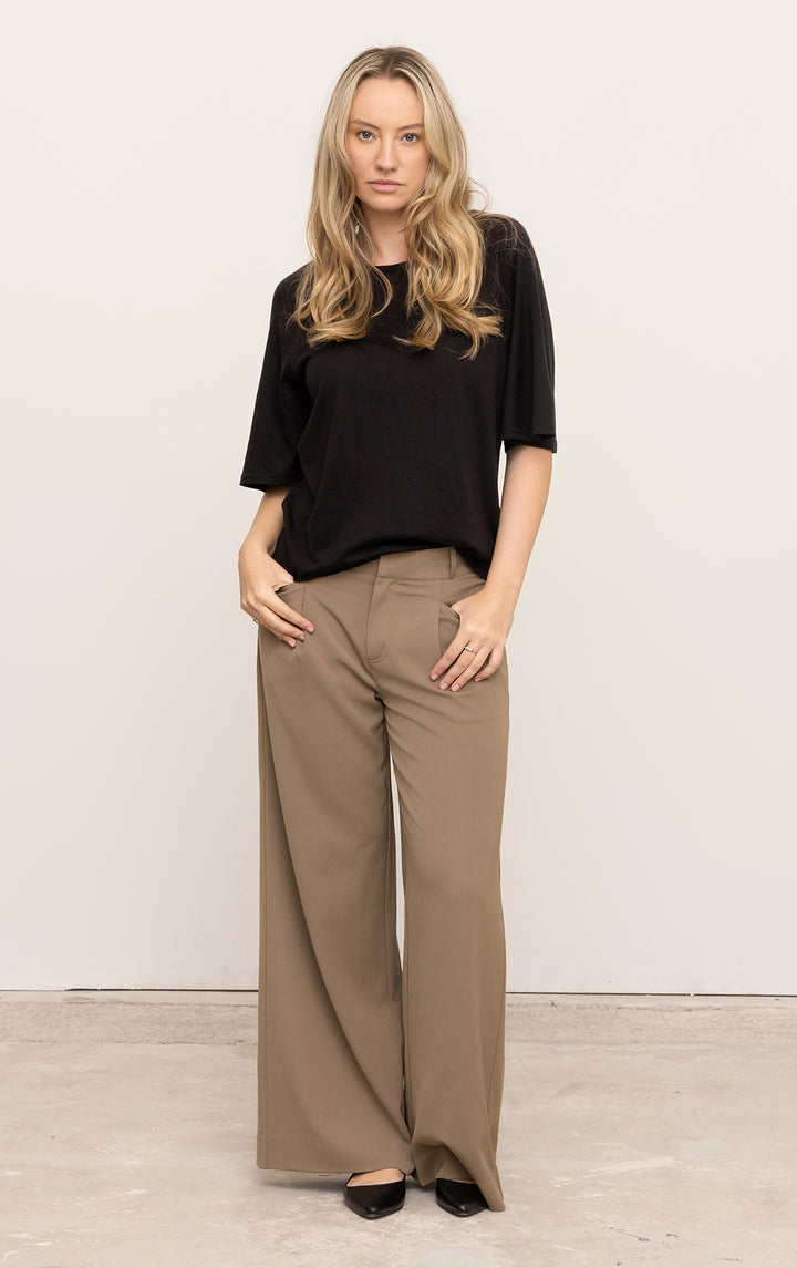 180G MERINO FLUTTER SLEEVE TEE