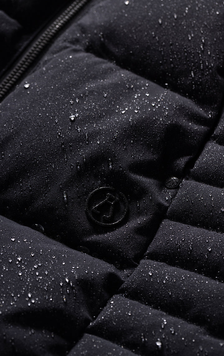 LAMINATED DOWN COAT