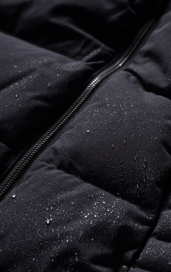 LAMINATED DOWN COAT