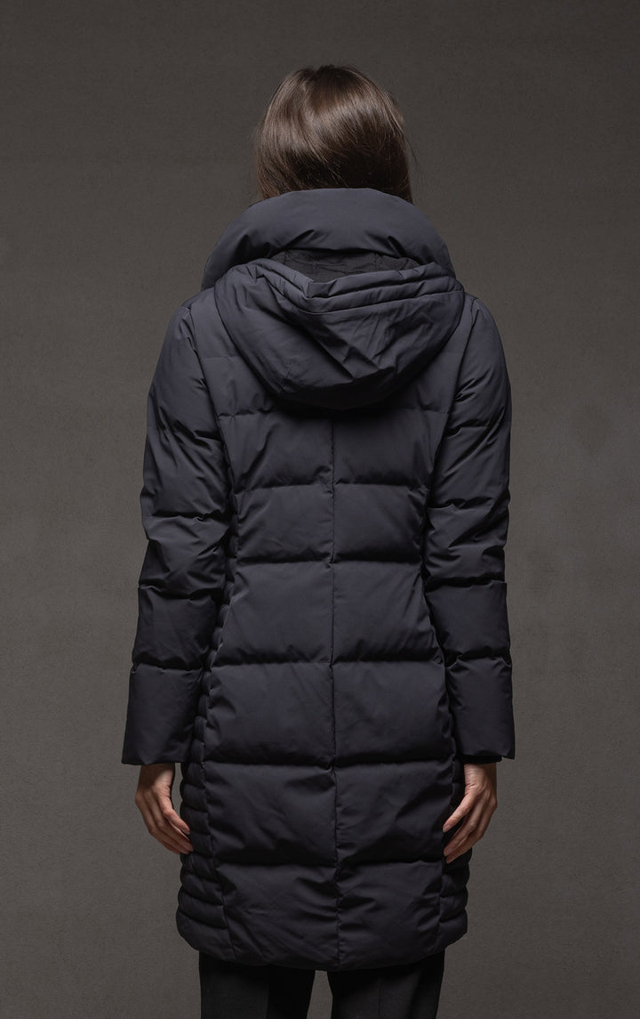 LAMINATED DOWN COAT