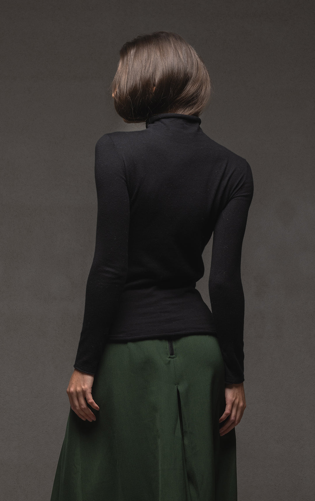 14GG COTTON SILK TURTLENECK