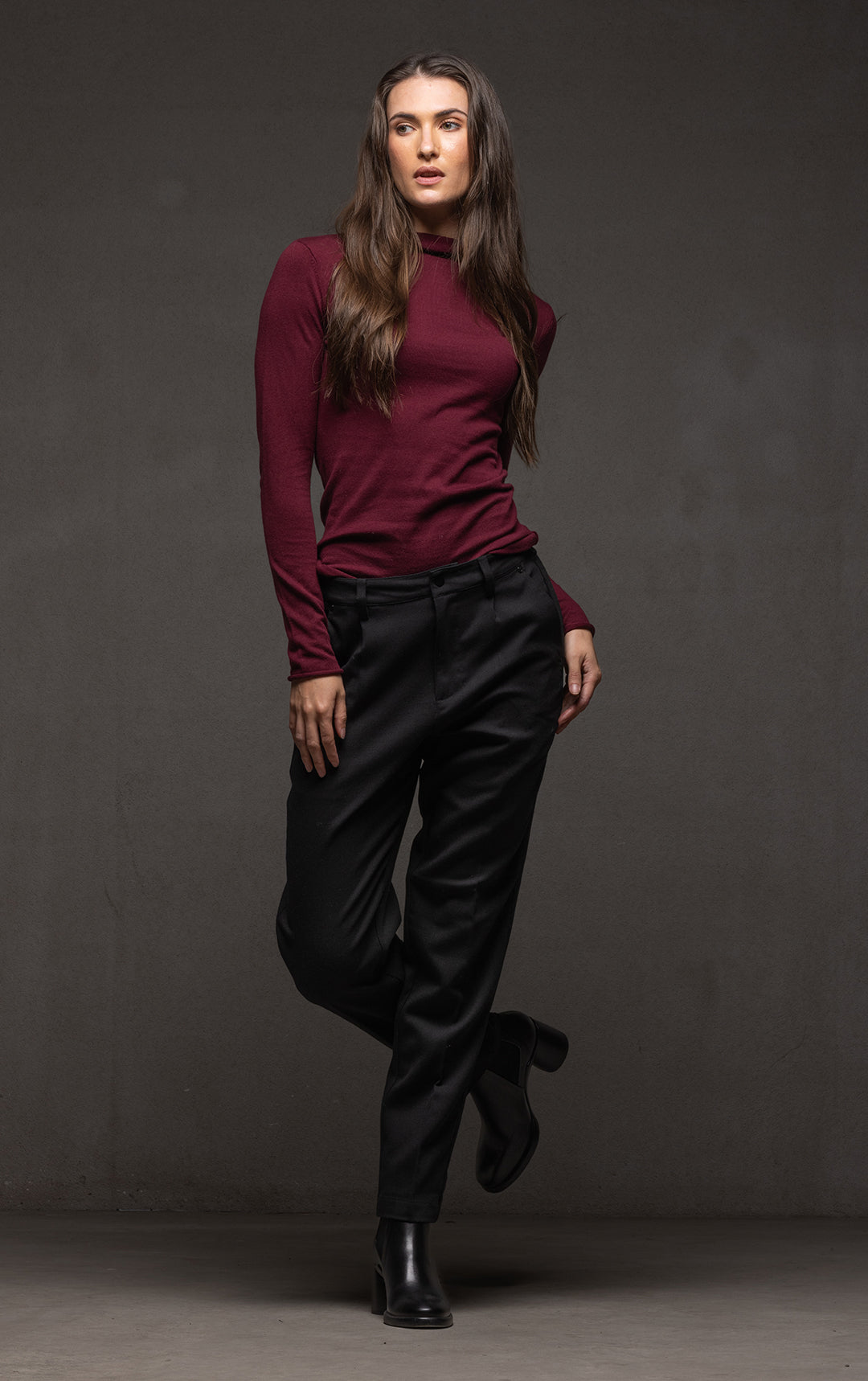 14GG COTTON SILK TURTLENECK