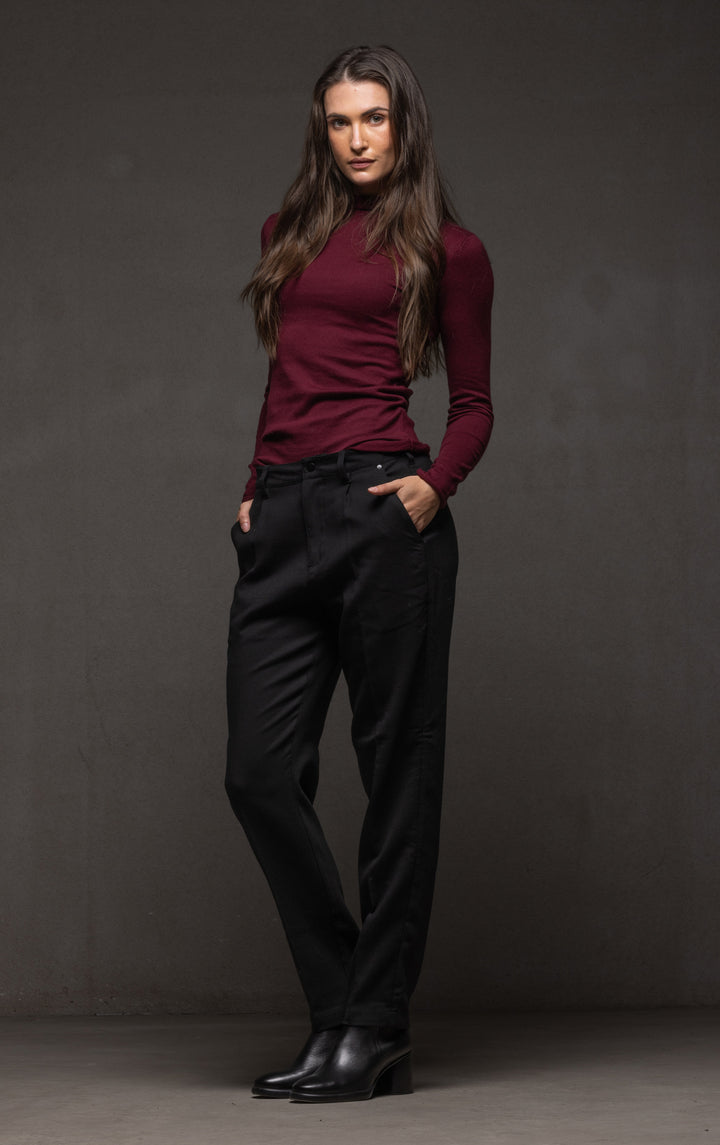 14GG COTTON SILK TURTLENECK