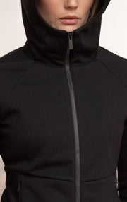 LAMINATED SOFTSHELL HOODY