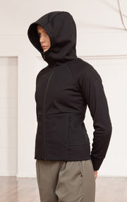 LAMINATED SOFTSHELL HOODY