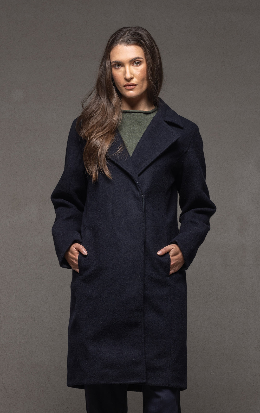 PERFORMANCE WOOL TAILORED COAT - CLEARANCE