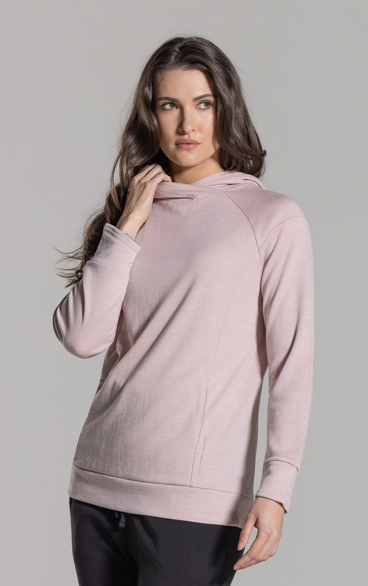 320GSM MERINO PULLOVER HOODY