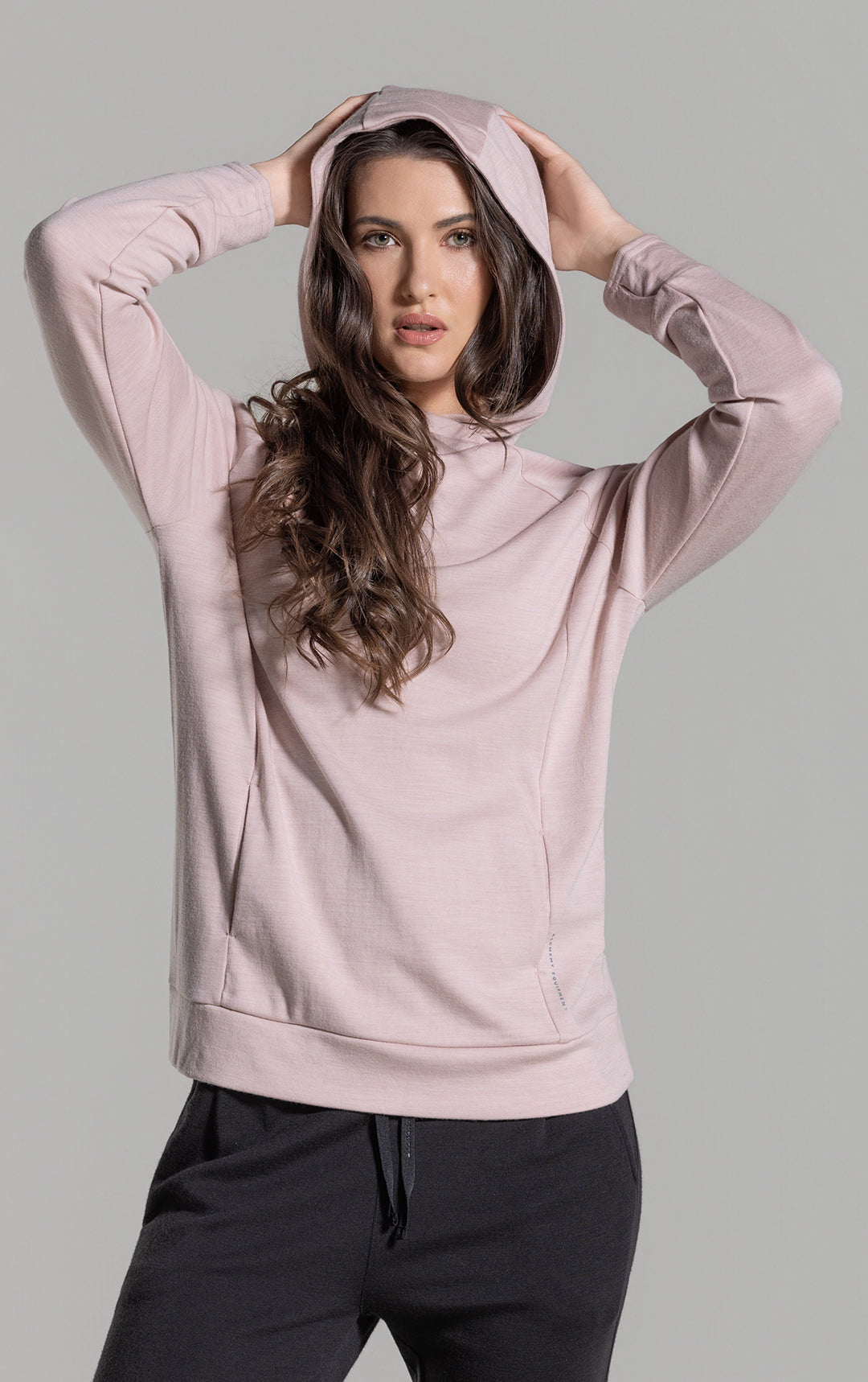 320GSM MERINO PULLOVER HOODY