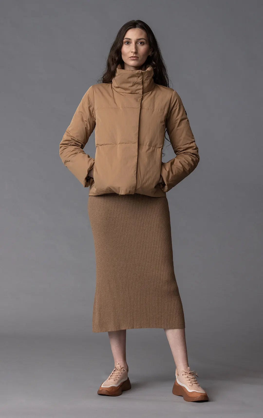 12GG RIB KNIT DRESS- CLEARANCE - Alchemy Equipment NZ