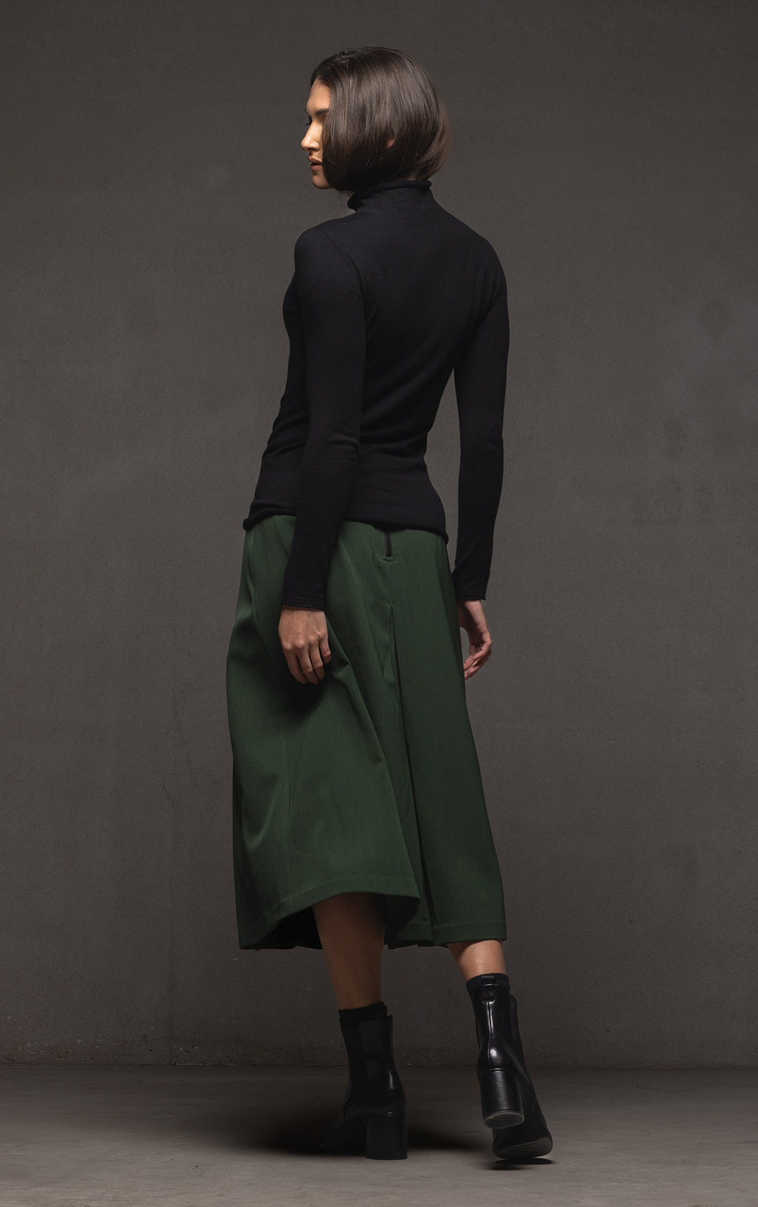 14GG COTTON SILK TURTLENECK