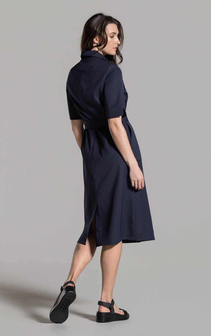 PERFORMANCE TWILL SHIRT DRESS