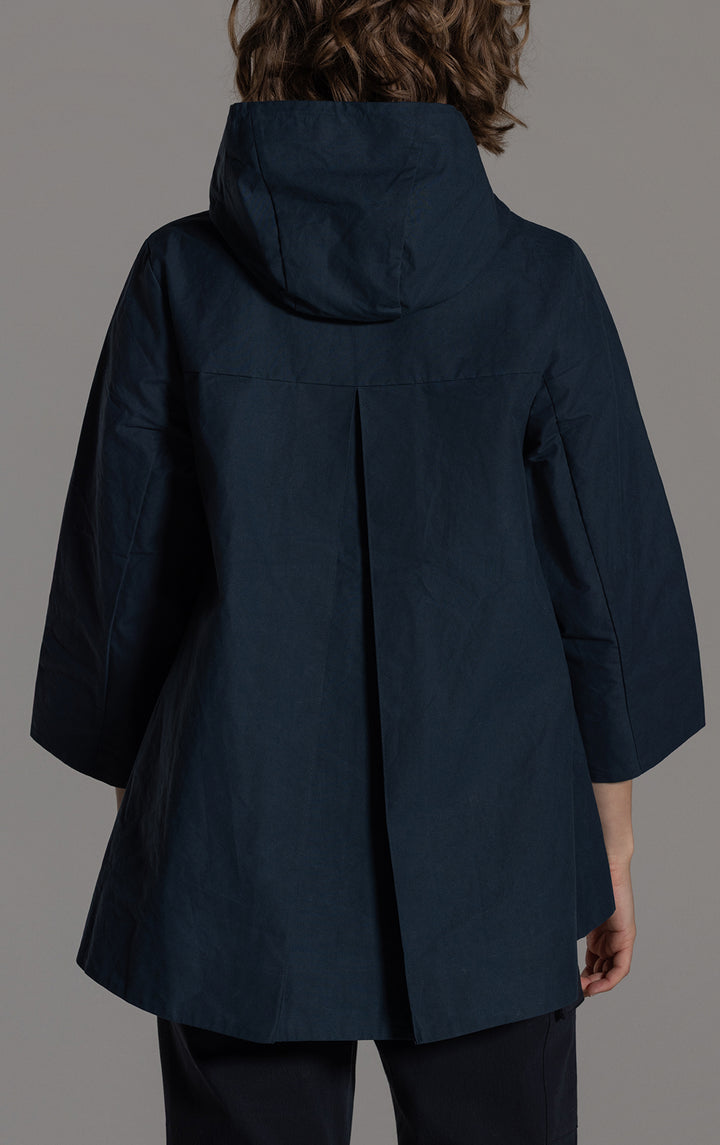 WAXED COTTON SWING SHELL