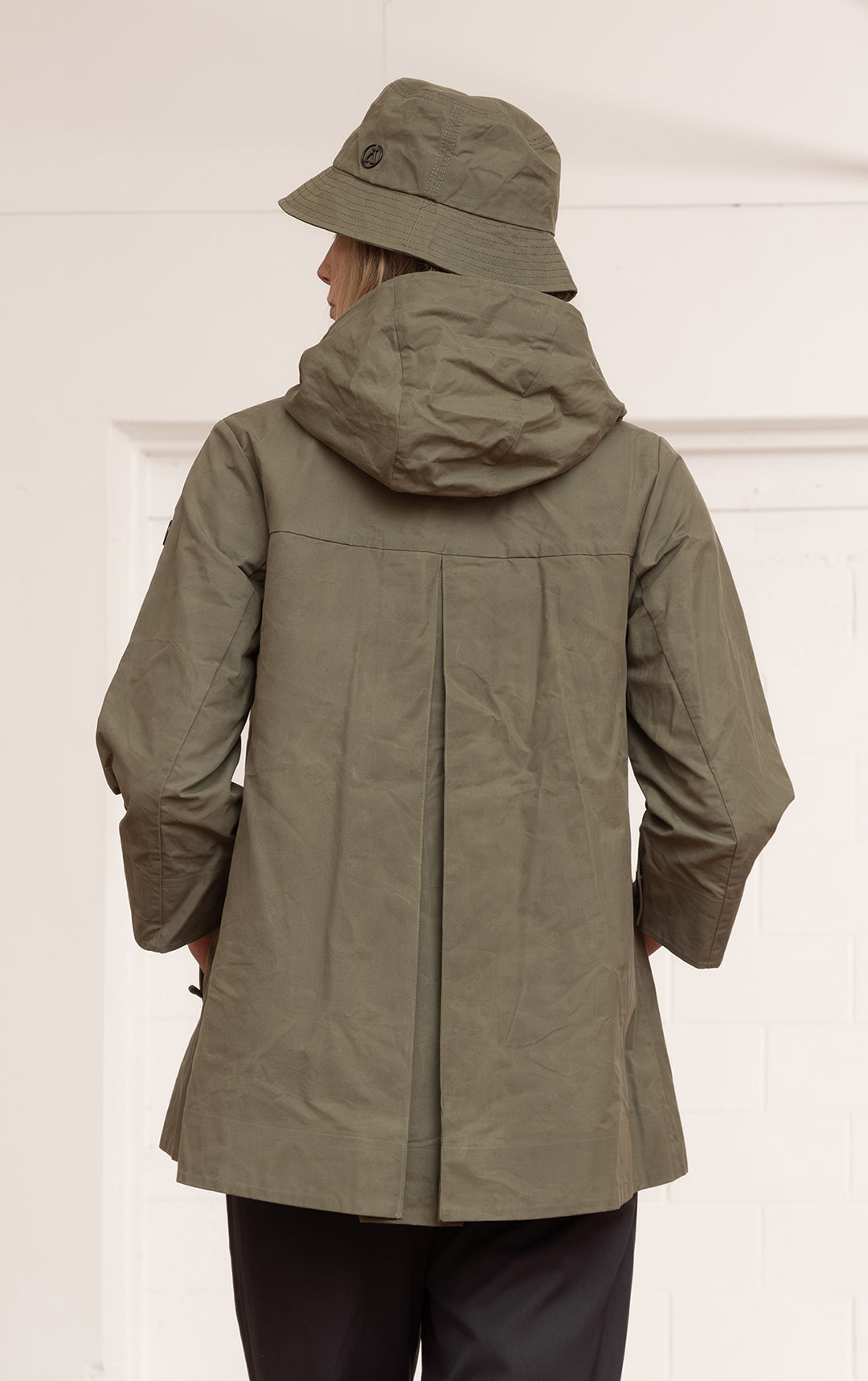 WAXED COTTON SWING SHELL - CLEARANCE