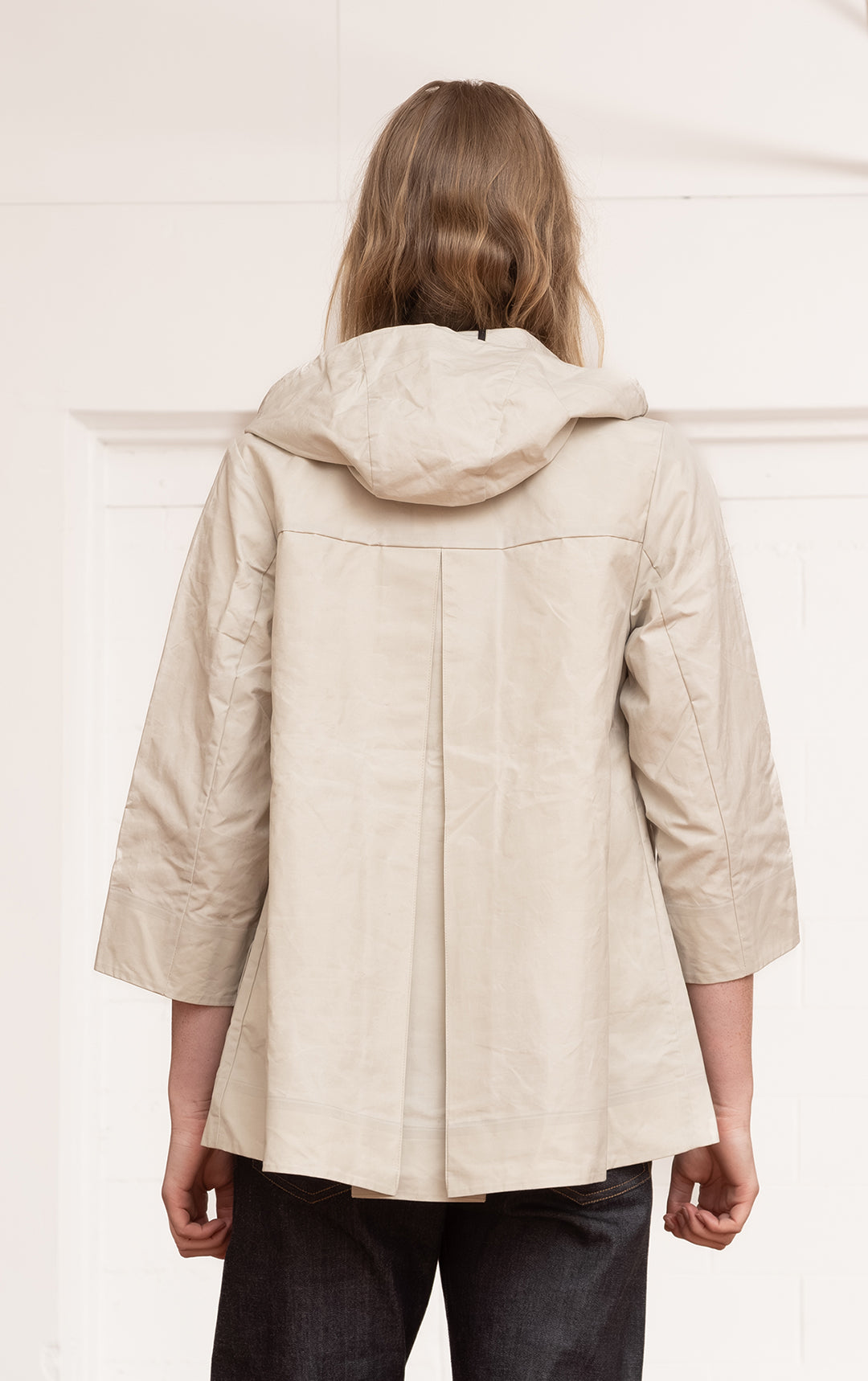 WAXED COTTON SWING SHELL - CLEARANCE
