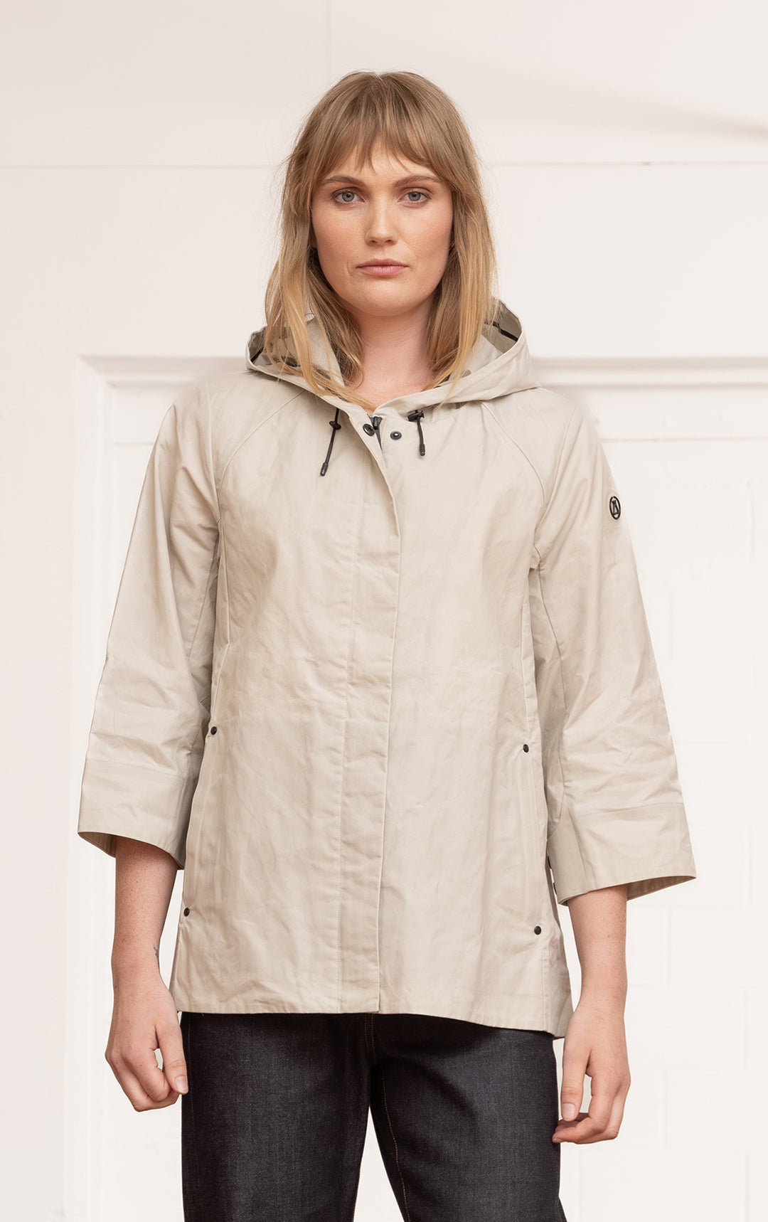 WAXED COTTON SWING SHELL - CLEARANCE