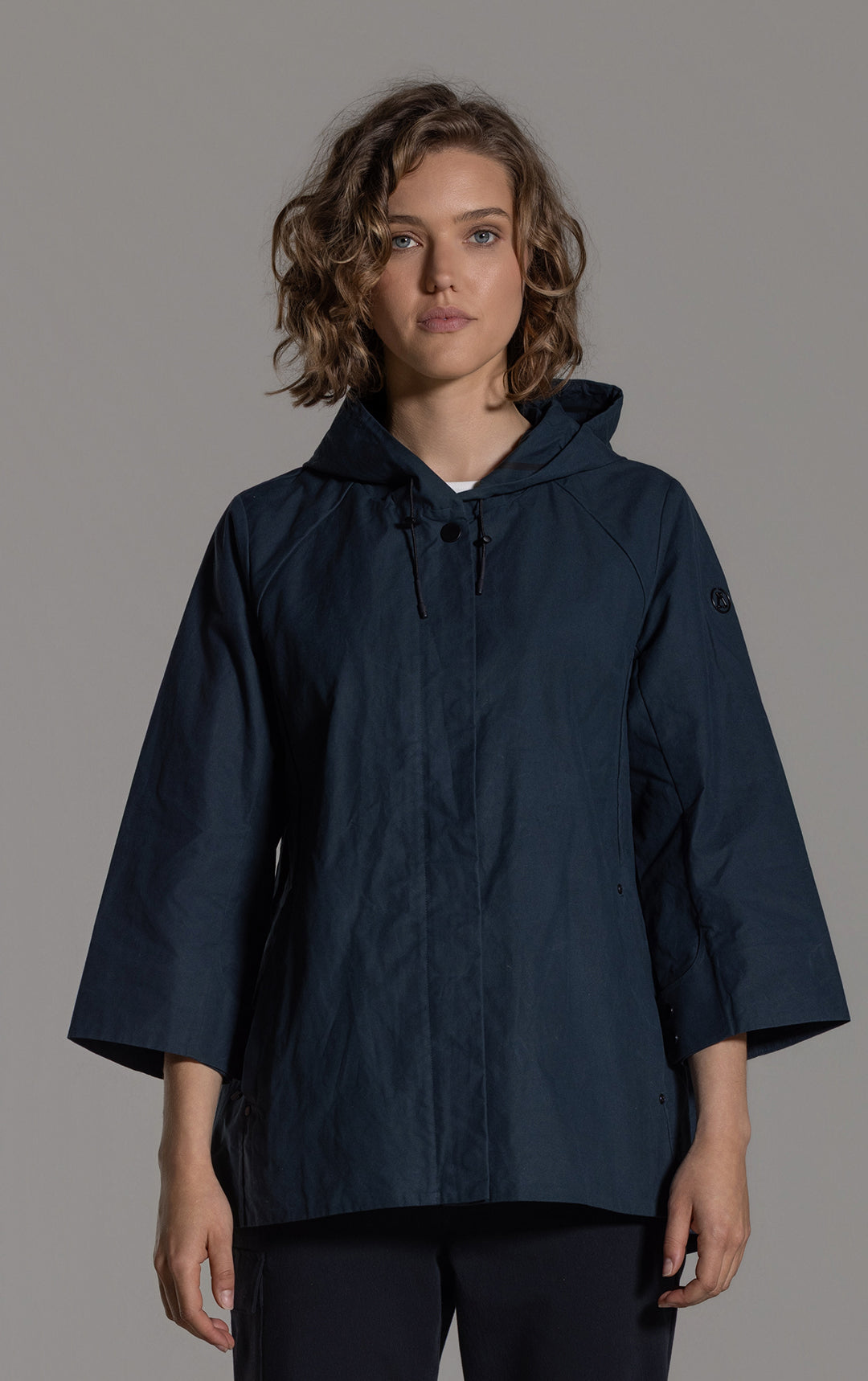 WAXED COTTON SWING SHELL