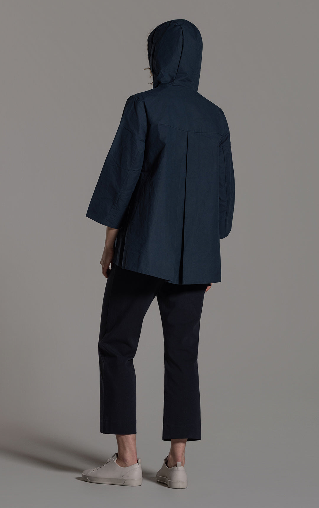 WAXED COTTON SWING SHELL