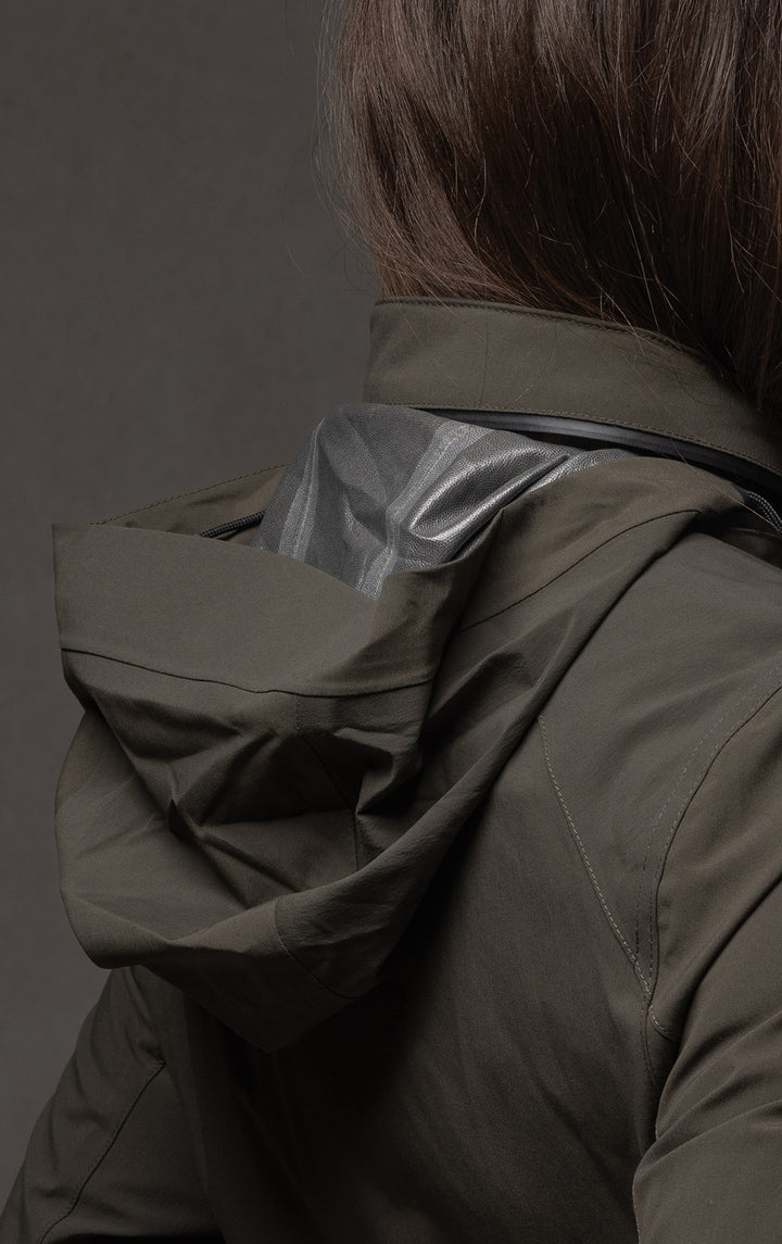 LAMINATED FIELD JACKET