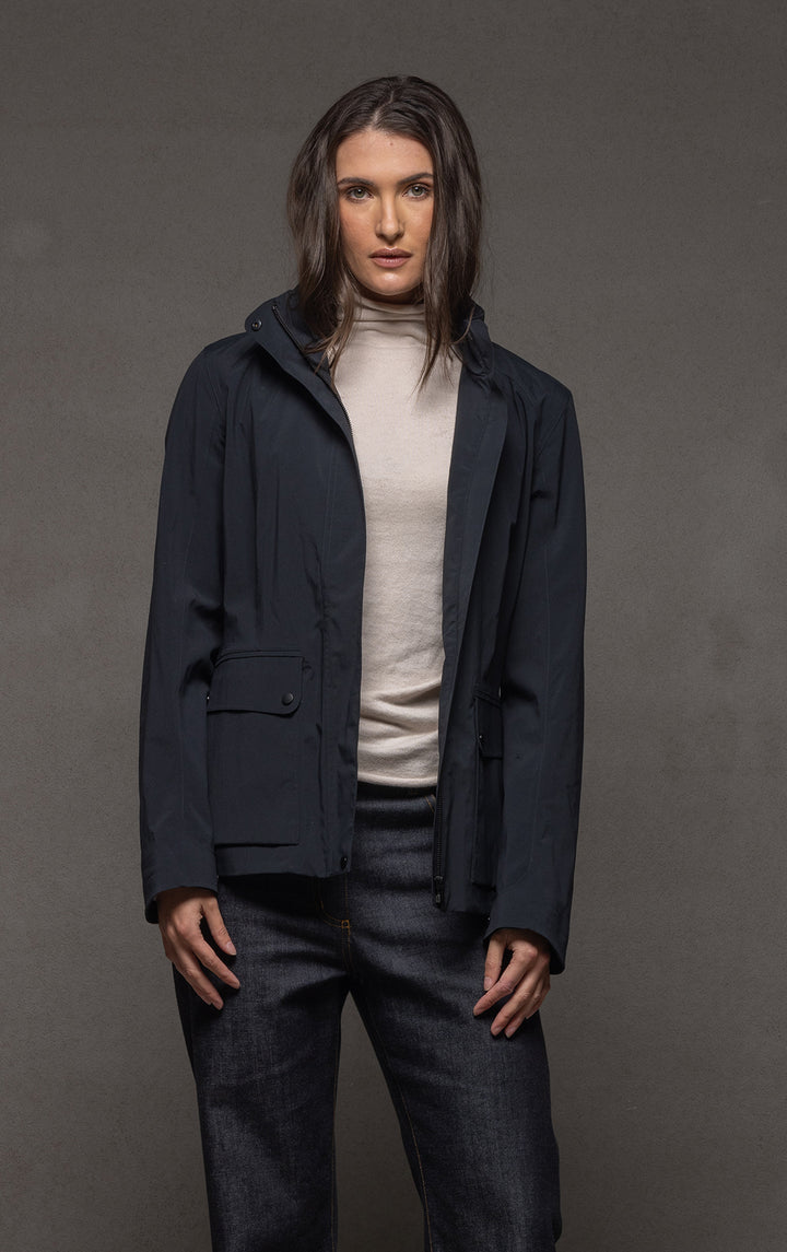 LAMINATED FIELD JACKET