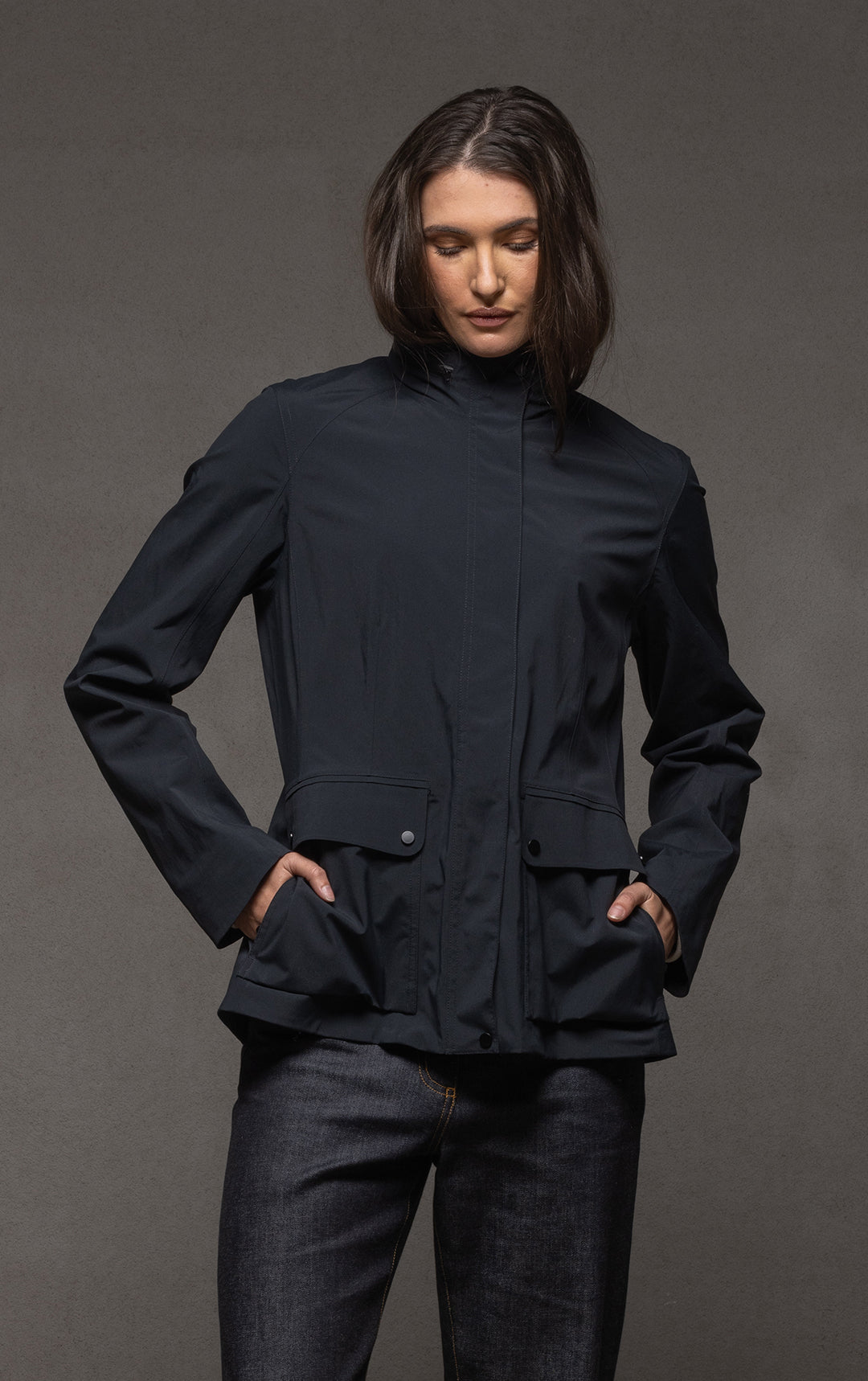 LAMINATED FIELD JACKET
