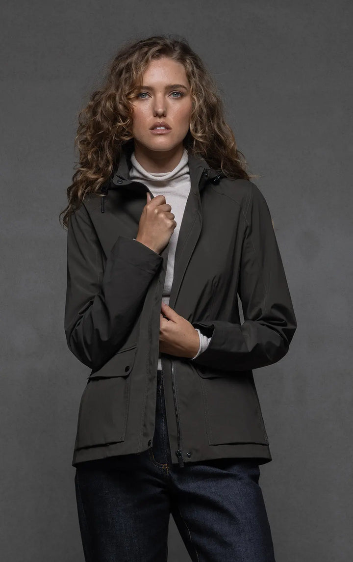 LAMINATED FIELD JACKET 0
