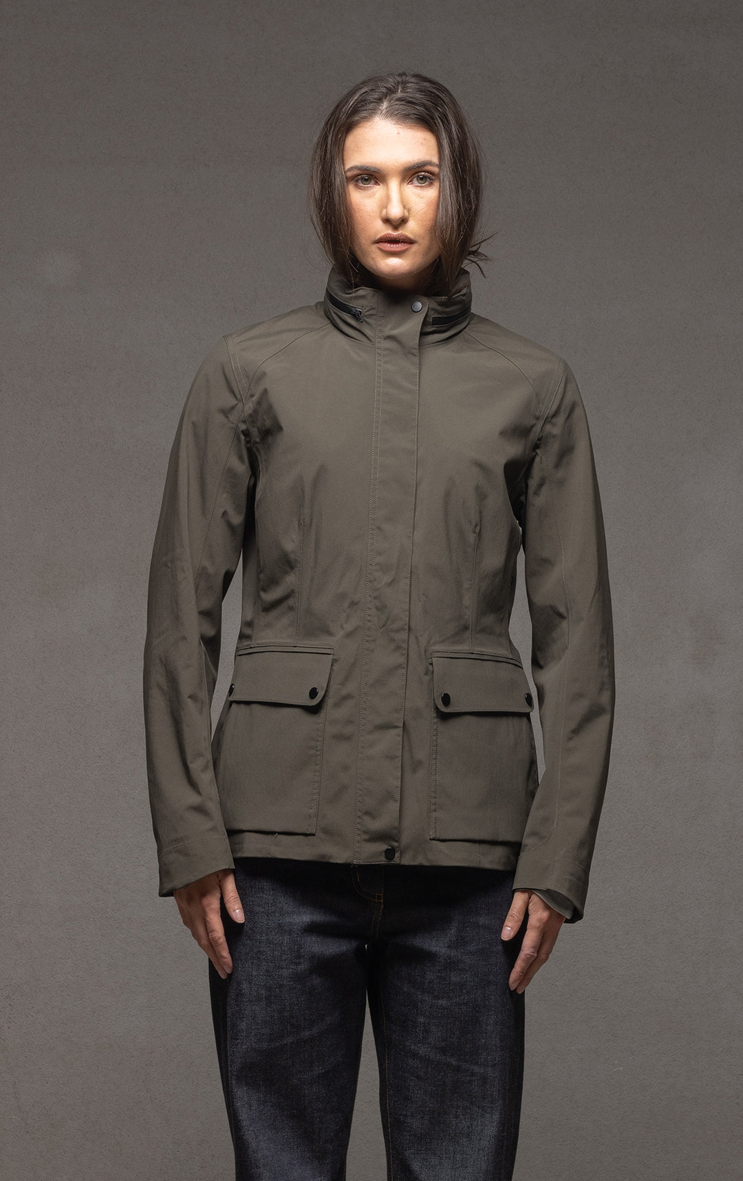 LAMINATED FIELD JACKET