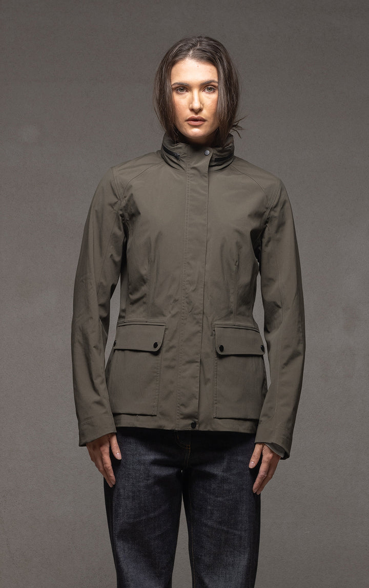 LAMINATED FIELD JACKET