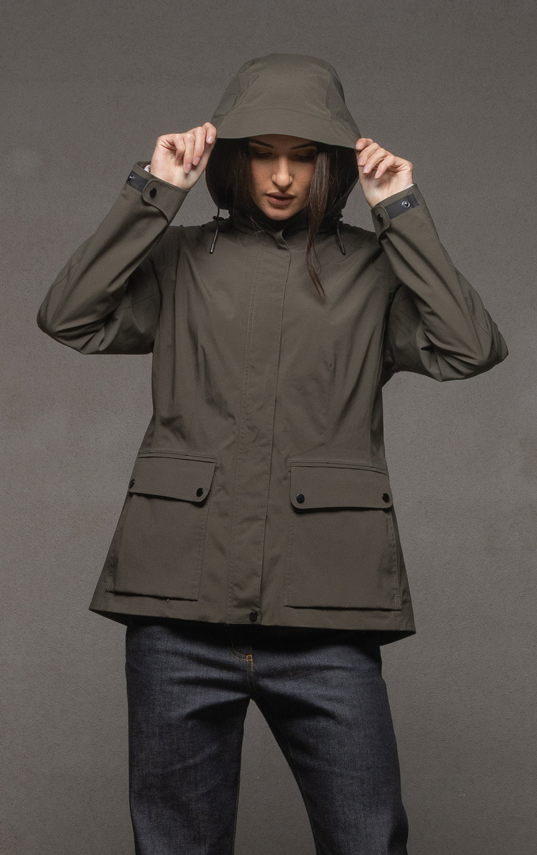 LAMINATED FIELD JACKET
