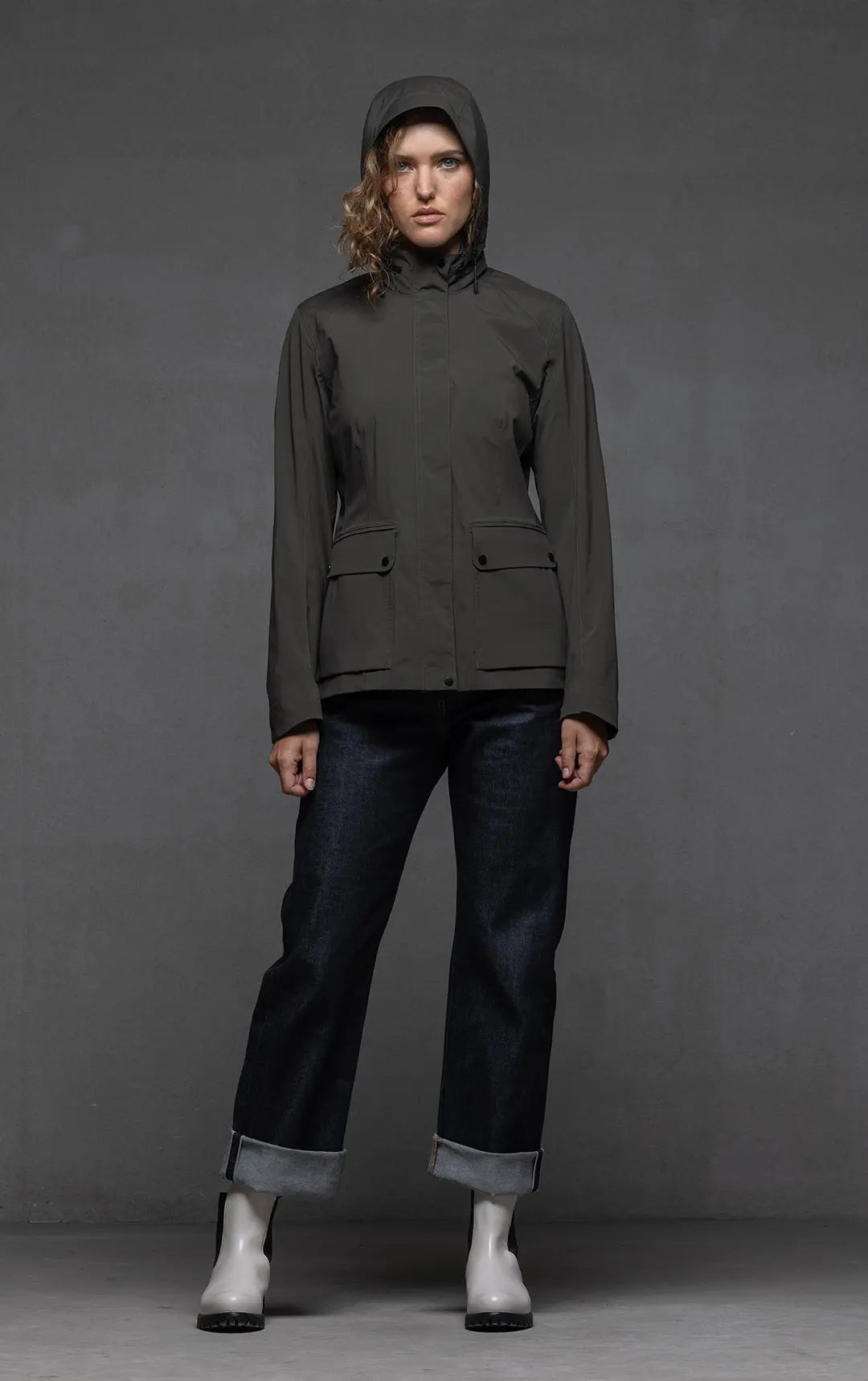 LAMINATED FIELD JACKET 0