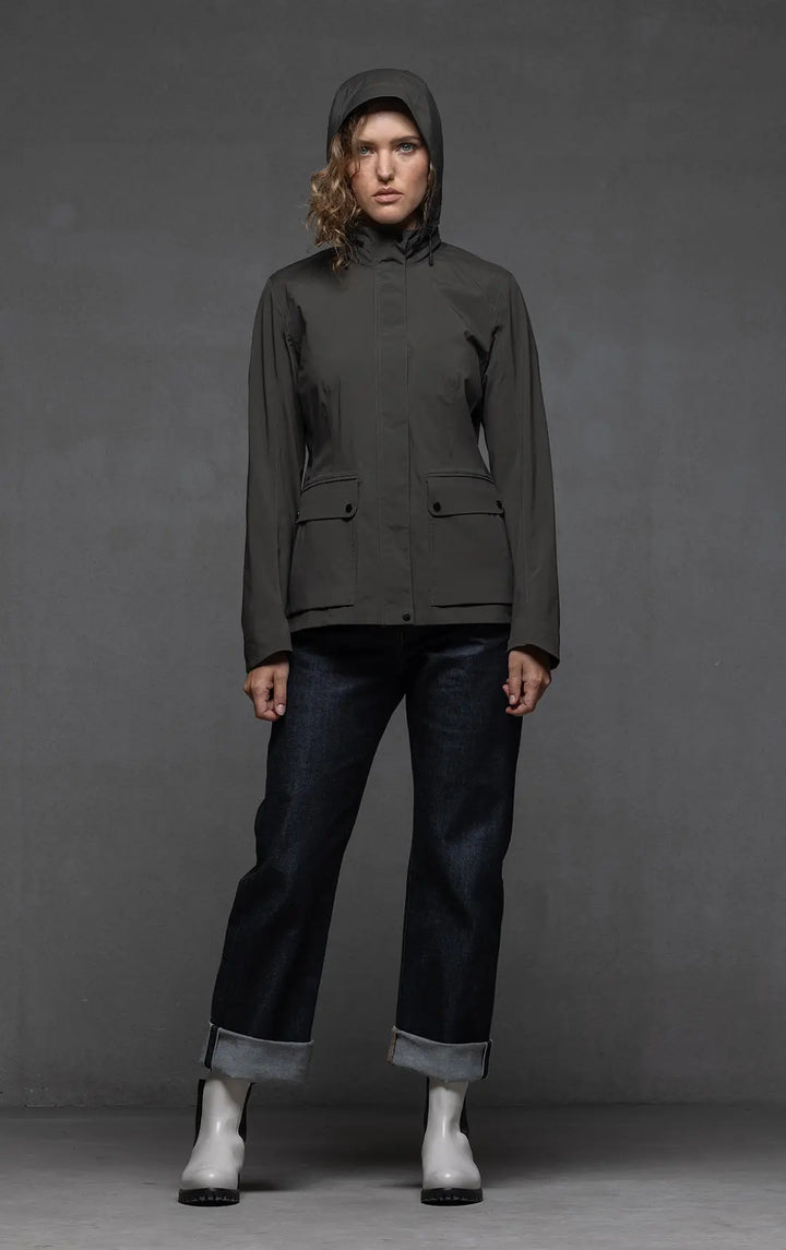 LAMINATED FIELD JACKET 0
