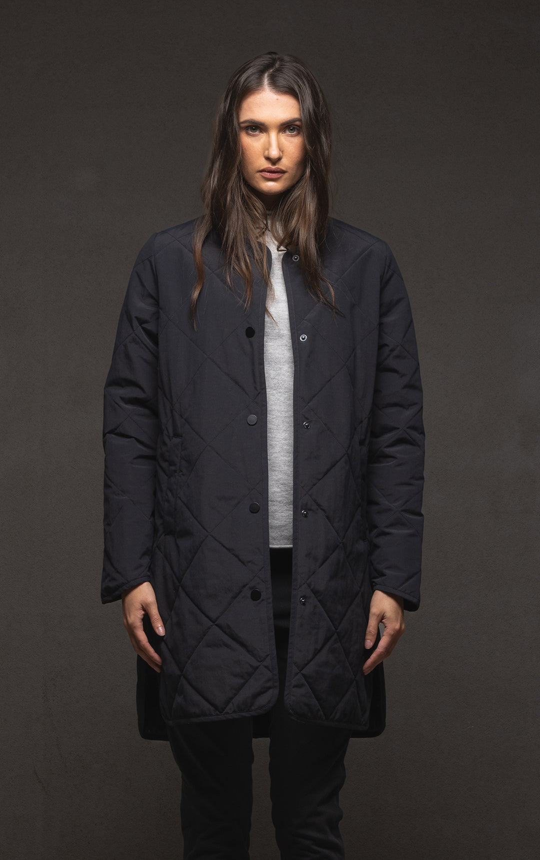QUILTED PRIMALOFT COAT