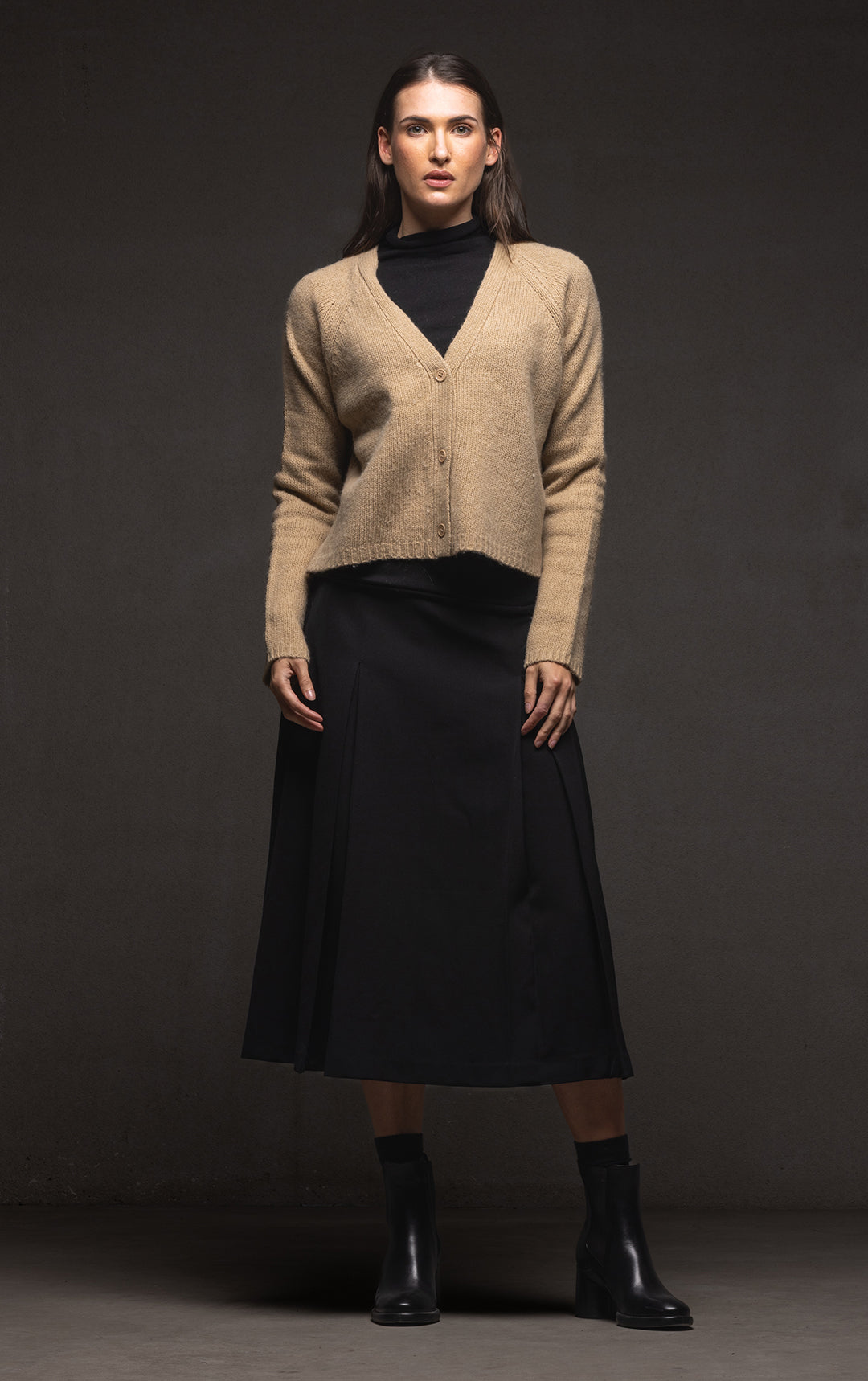 14GG COTTON SILK TURTLENECK