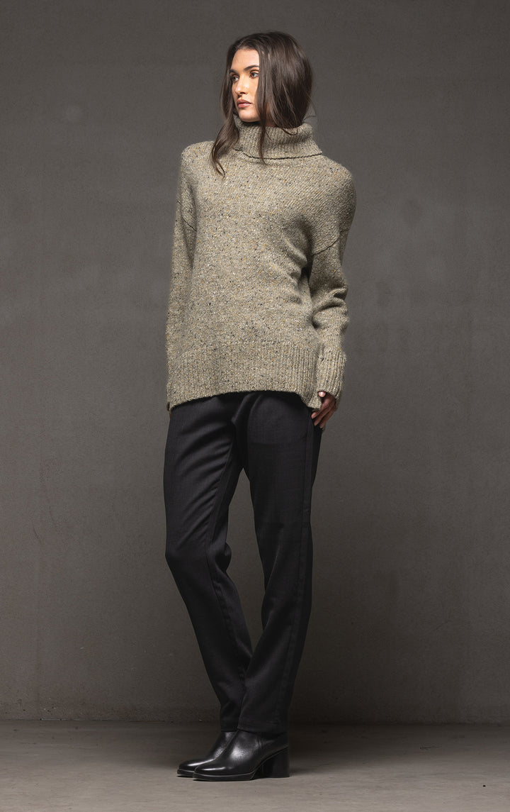 3GG MERINO ALPACA BLEND TURTLENECK